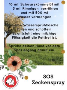 Zecken SOS Spray