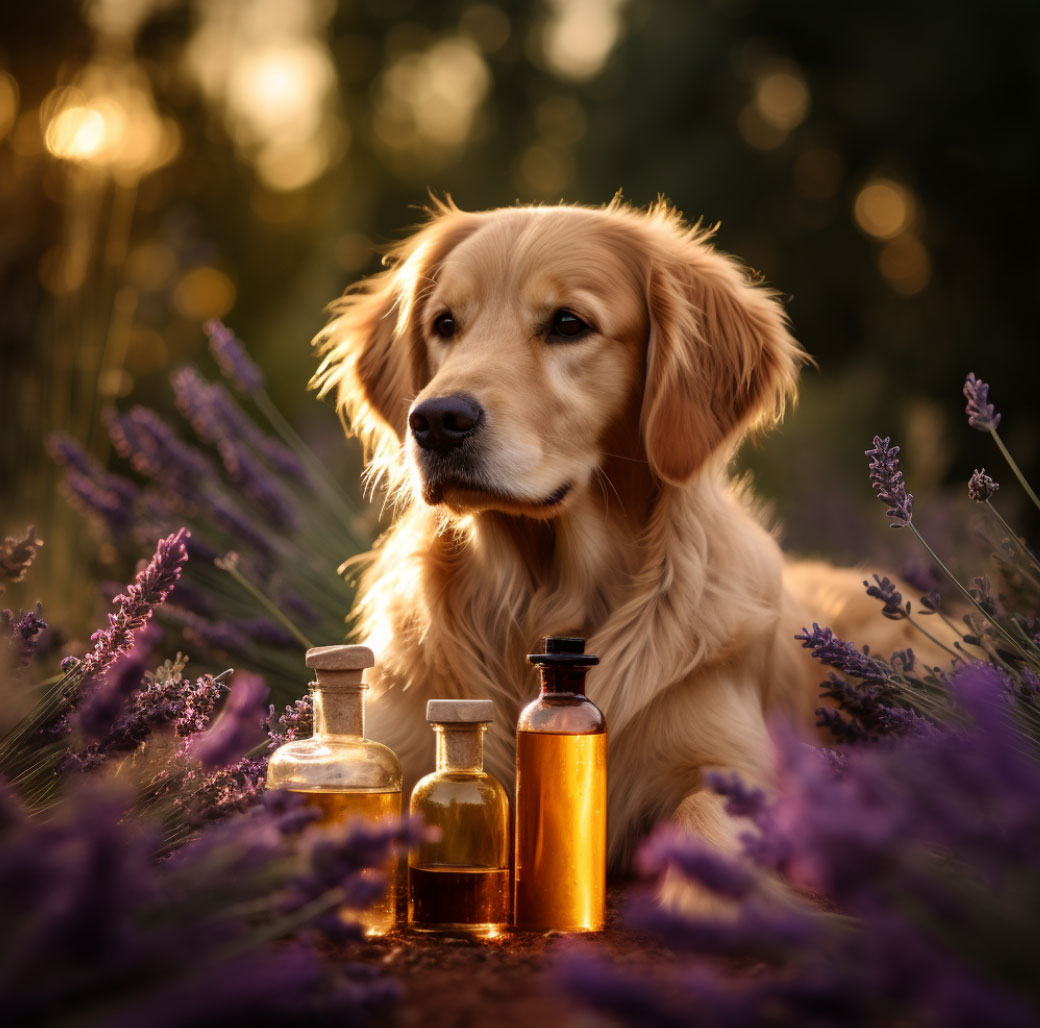 Ätherische Öle für die Hundeseele